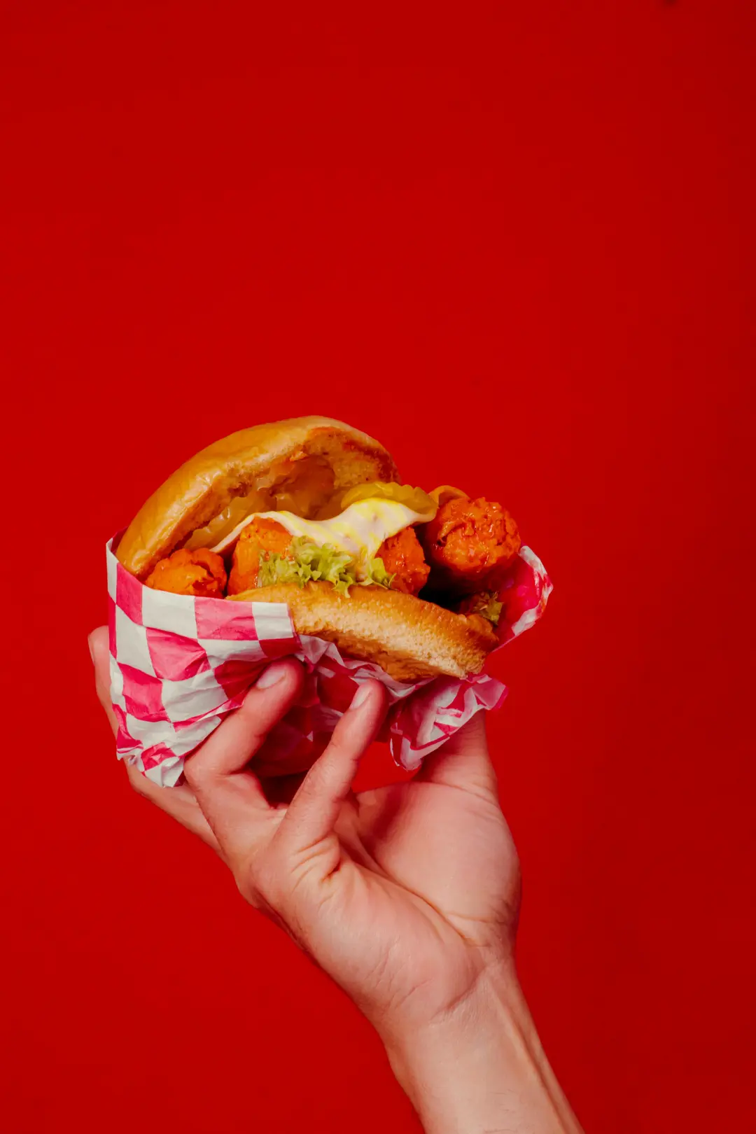 Sándwich Crujiente de Pollo Spicy