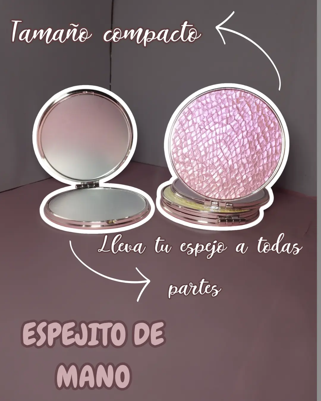 Espejo Compacto de Mano