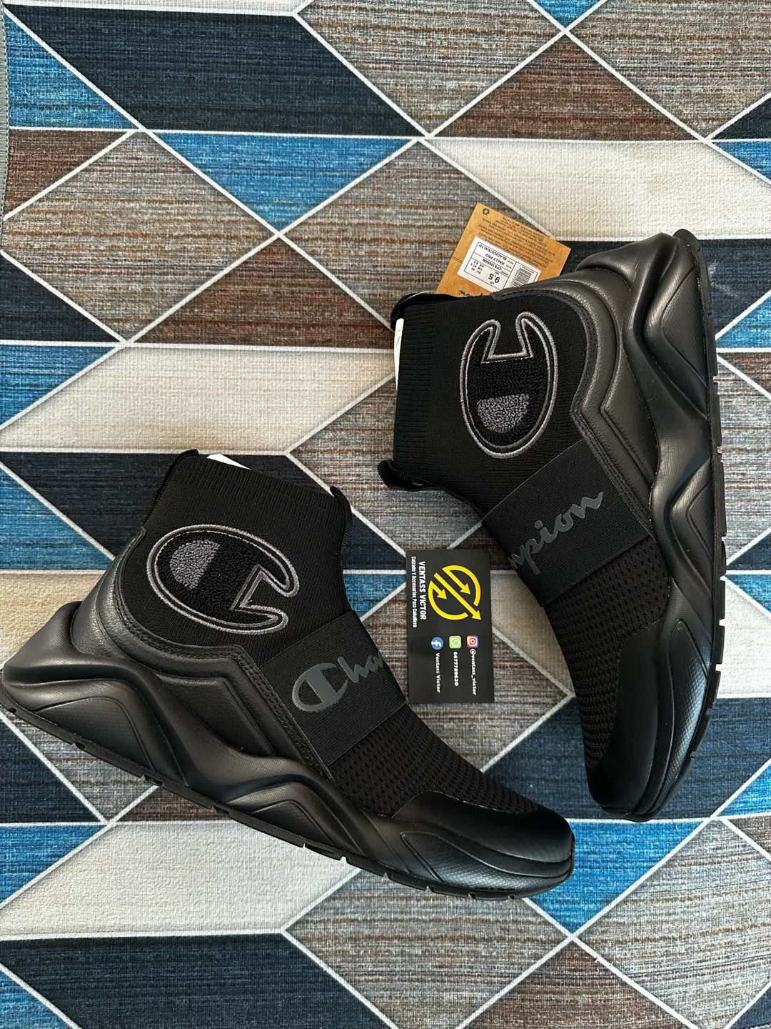 Tenis Champion Rally Pro Full Black