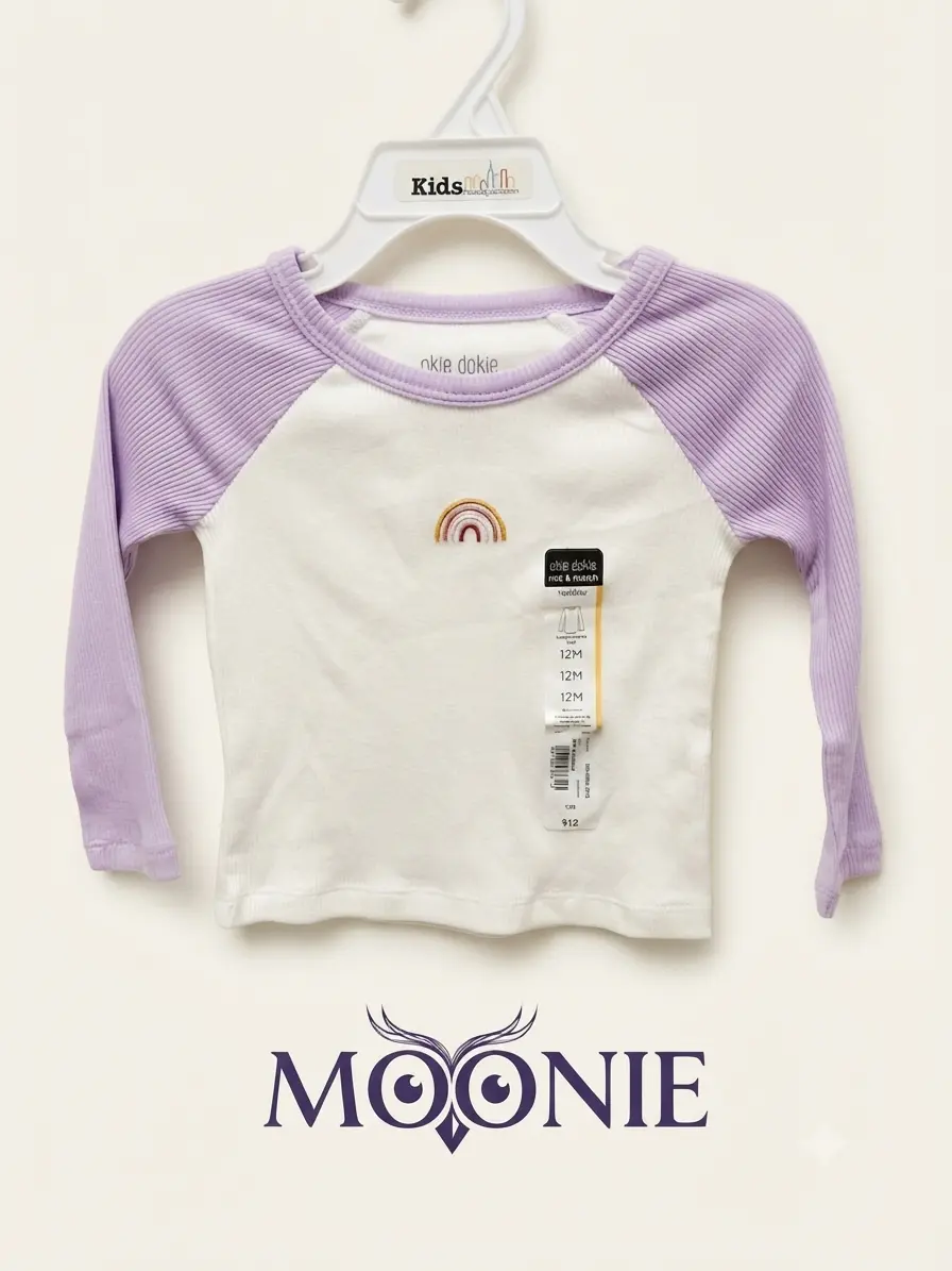 Camiseta Arcoíris Suave Niña