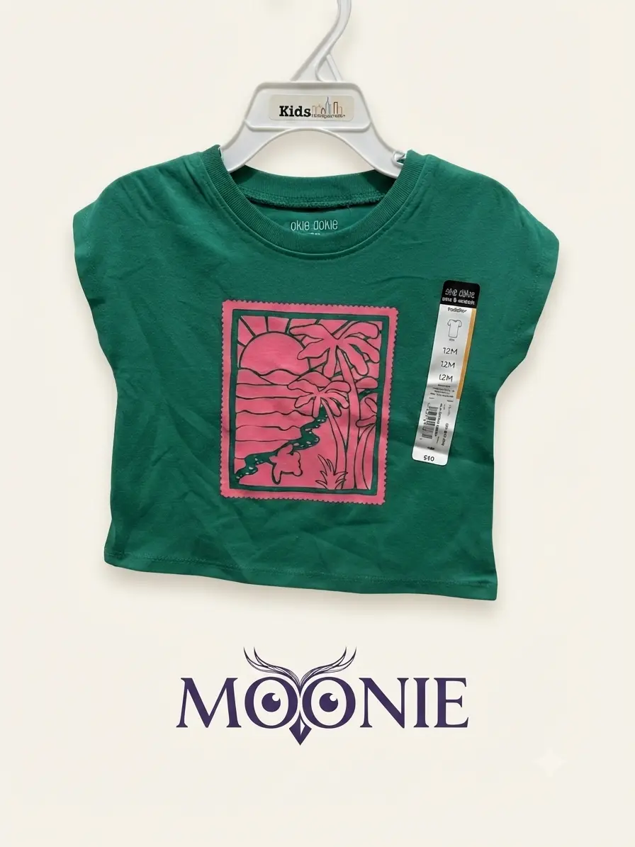 Camiseta Infantil "Aventura Tropical"