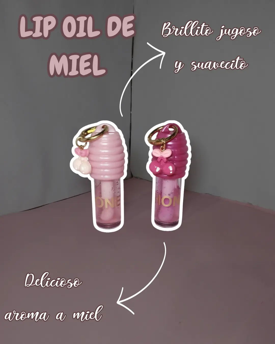 Lip Oil de Miel con Llavero