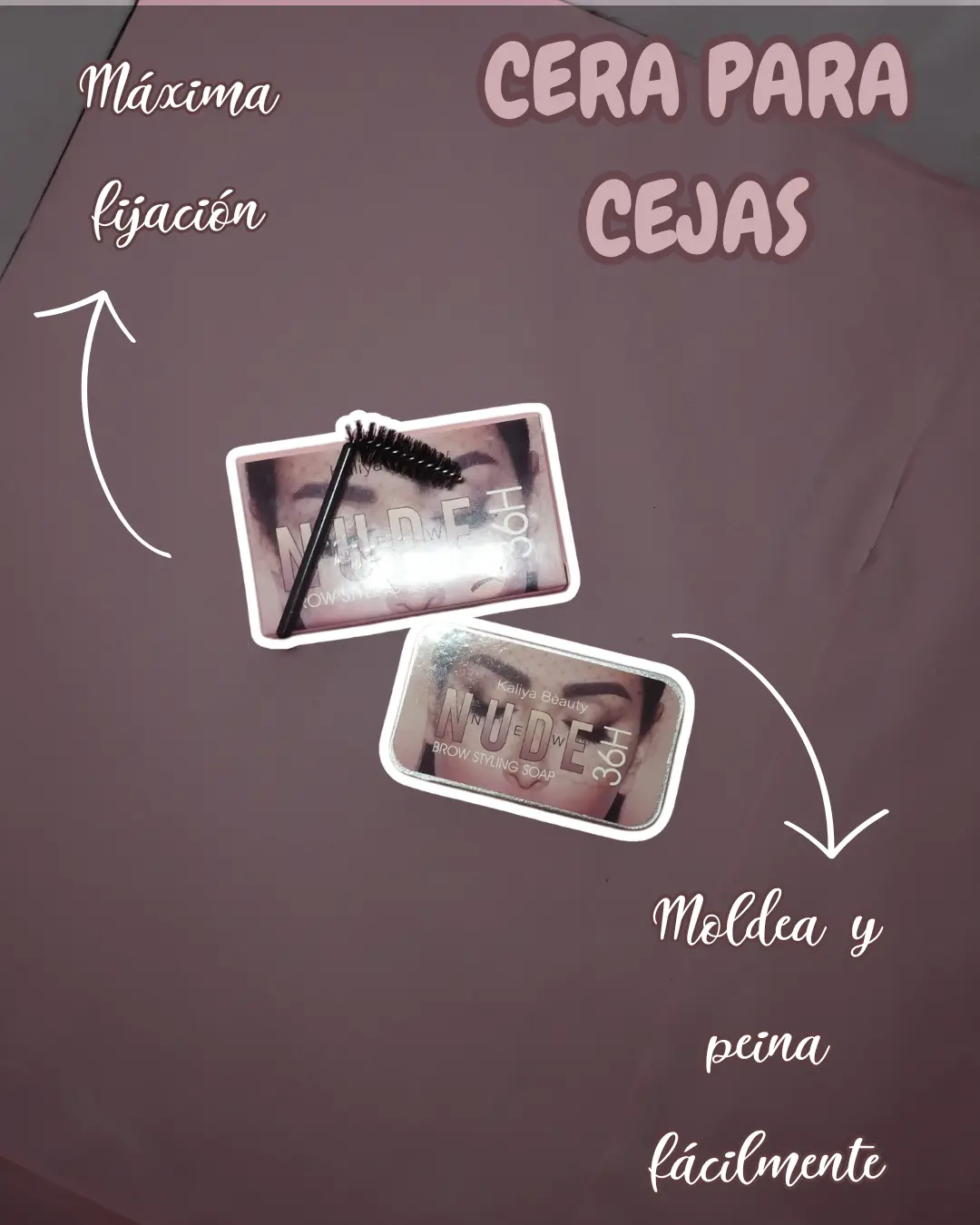 Cera para cejas