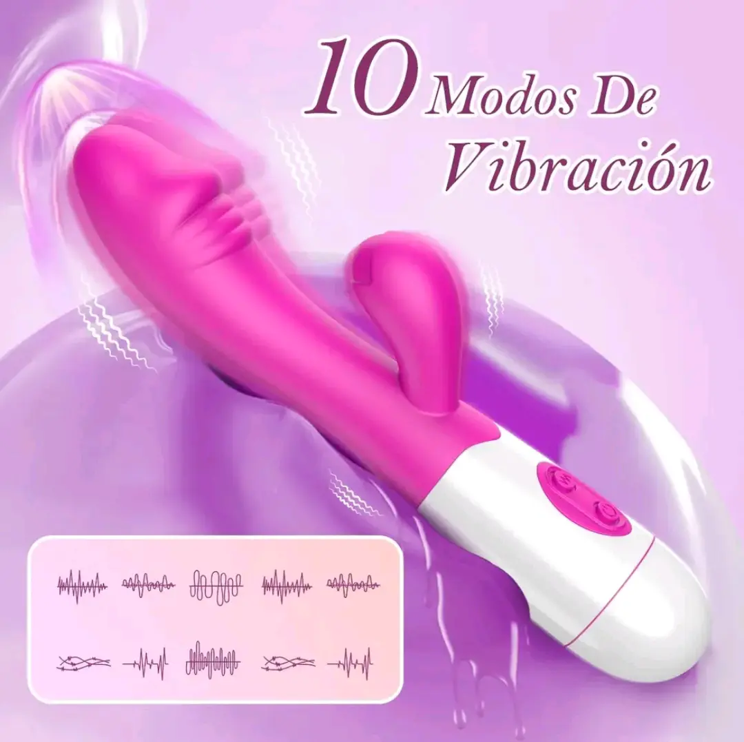 Vibrador con estimulador