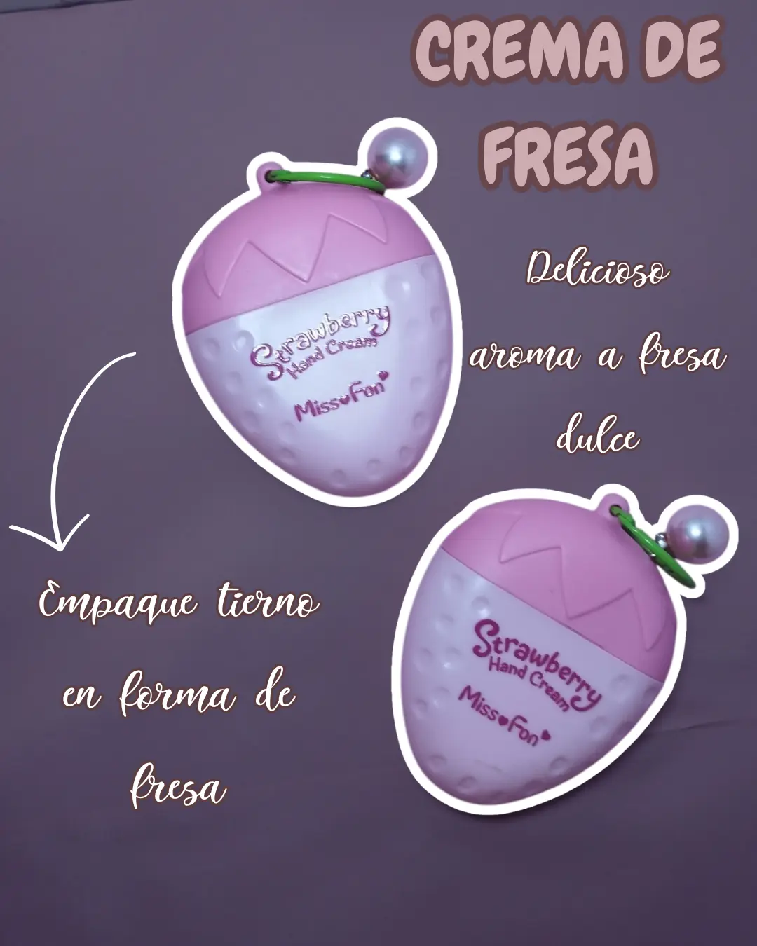 Crema de Manos Fresa